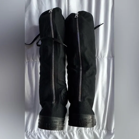 Converse Chuck Taylor All Star XXHi 7.5
Women/5.5 Men Black Knee Hi Punk Grunge - Picture 11 of 13